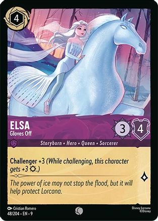 Elsa - Gloves Off (48/204) - [ Fabled ] Cold Foil