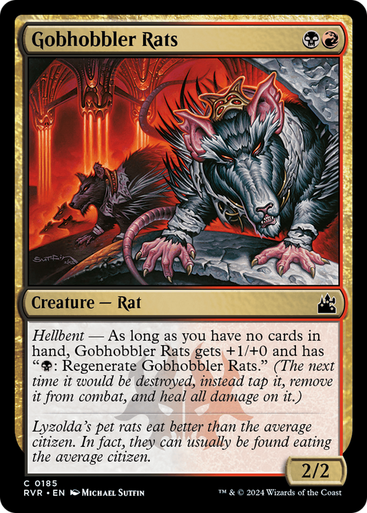 Gobhobbler Rats (RVR-185) - [Ravnica Remastered]