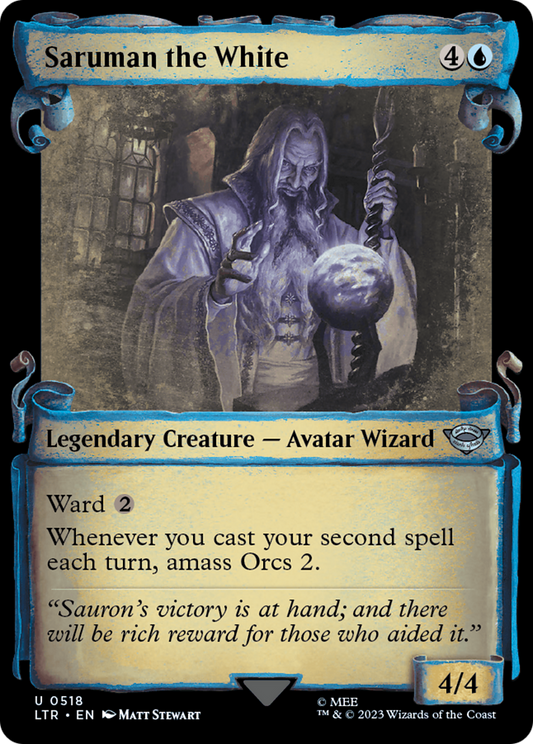 Saruman the White (LTR-518) - [The Lord of the Rings: Tales of Middle-earth]: (Showcase) Foil