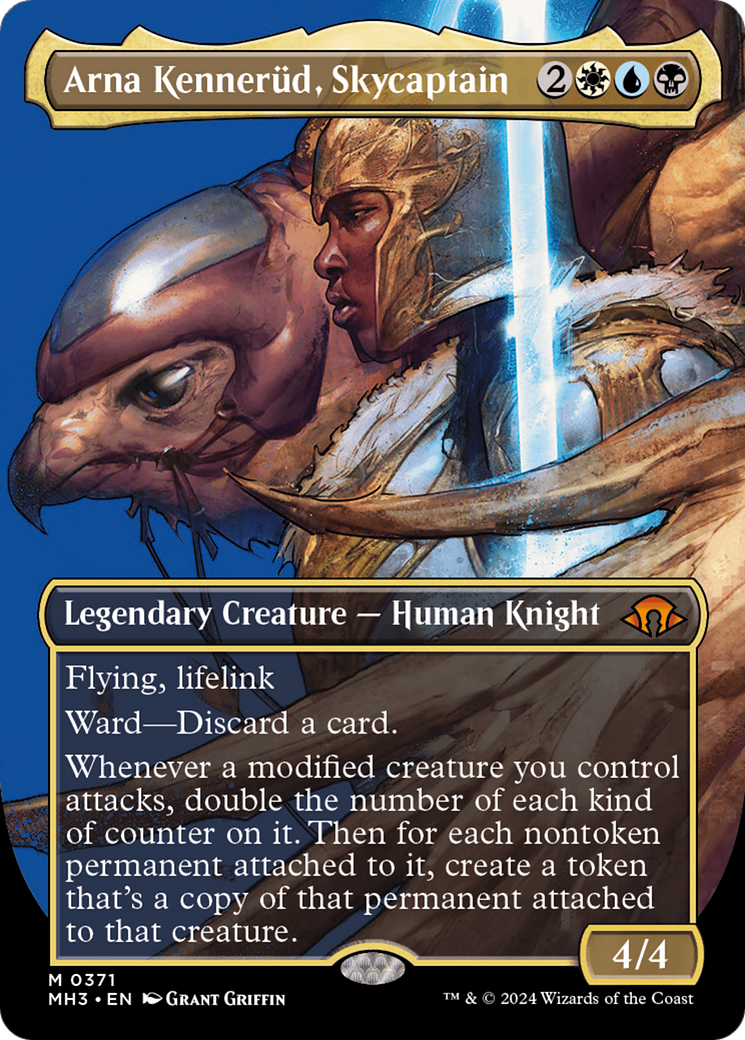 Arna Kennerüd, Skycaptain (MH3-371) - [Modern Horizons 3] (Borderless)