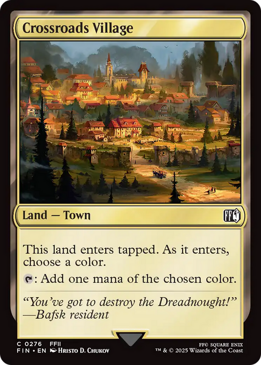 Crossroads Village (FIN-276) - [FINAL FANTASY] Foil