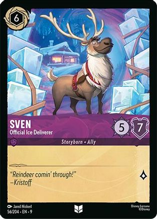 Sven - Official Ice Deliverer (56/204) - [ Fabled ] Cold Foil