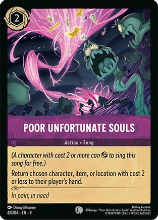 Poor Unfortunate Souls (61/204) - [ Fabled ] Cold Foil