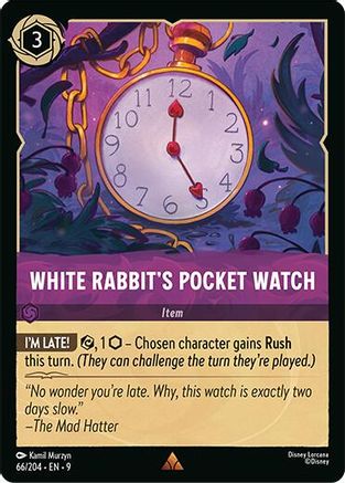 White Rabbit's Pocket Watch (66/204) - [ Fabled ]