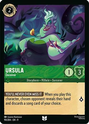 Ursula - Deceiver (90/204) - [ Fabled ] Cold Foil