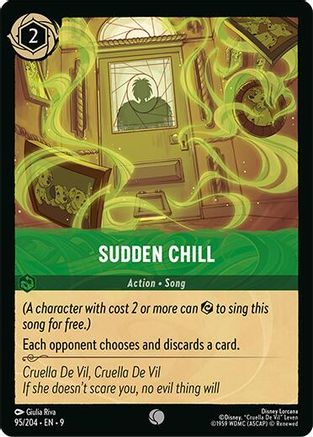 Sudden Chill (95/204) - [ Fabled ] Cold Foil