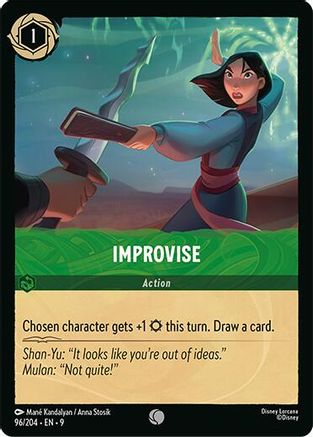 Improvise (96/204) - [ Fabled ] Cold Foil