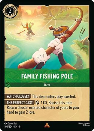 Family Fishing Pole (100/204) - [ Fabled ]
