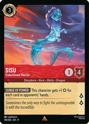 Sisu - Emboldened Warrior (118/204) - [ Fabled ] Cold Foil
