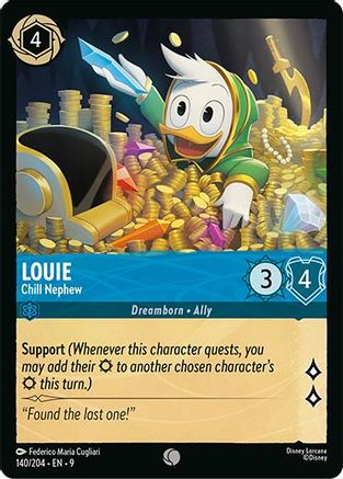 Louie - Chill Nephew (140/204) - [ Fabled ] Cold Foil