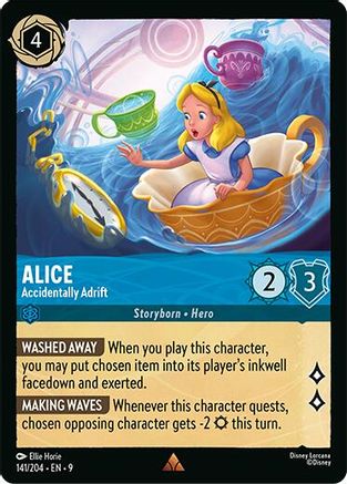 Alice - Accidentally Adrift (141/204) - [ Fabled ] Cold Foil