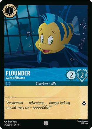 Flounder - Voice of Reason (147/204) - [ Fabled ] Cold Foil