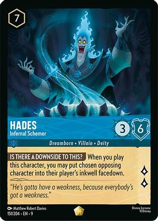 Hades - Infernal Schemer (151/204) - [ Fabled ]