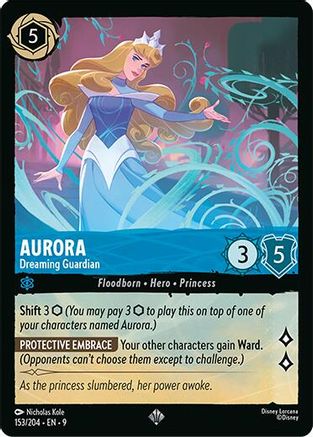 Aurora - Dreaming Guardian (153/204) - [ Fabled ] Cold Foil