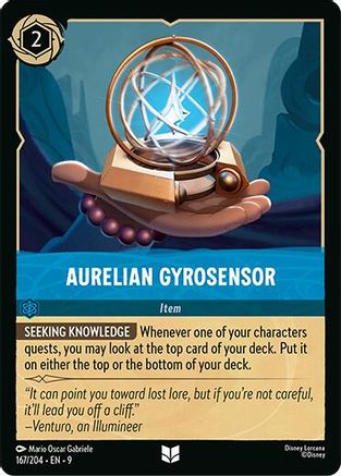 Aurelian Gyrosensor (167/204) - [ Fabled ] Cold Foil
