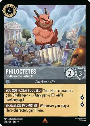 Philoctetes - No-Nonsense Instructor (171/204) - [ Fabled ] Cold Foil