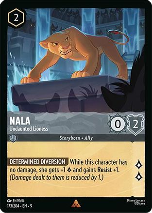Nala - Undaunted Lioness (173/204) - [ Fabled ] Cold Foil