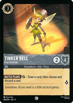 Tinker Bell - Tiny Tactician (189/204) - [ Fabled ] Cold Foil