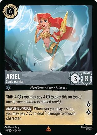 Ariel - Sonic Warrior (195/204) - [ Fabled ]