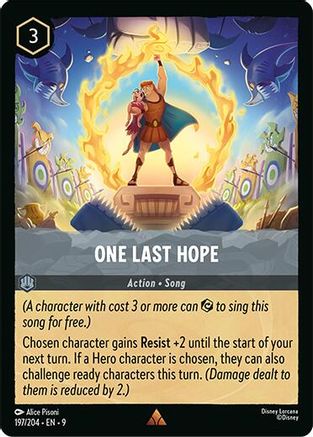 One Last Hope (197/204) - [ Fabled ] Cold Foil