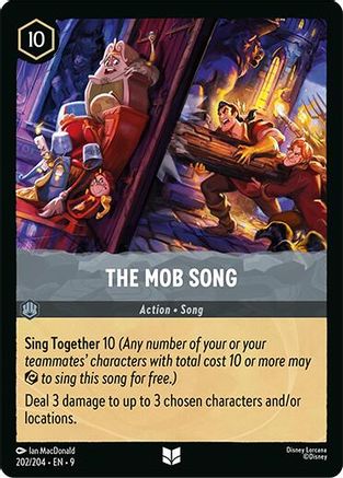 The Mob Song (202/204) - [ Fabled ] Cold Foil