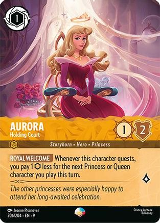 Aurora - Holding Court (Epic) (206/204) - [ Fabled ] Holofoil