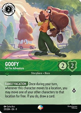 Goofy - Set for Adventure (Epic) (211/204) - [ Fabled ] Holofoil