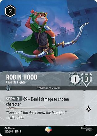 Robin Hood - Capable Fighter (Epic) (220/204) - [ Fabled ] Holofoil