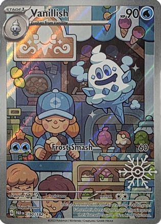 Vanillish - 190/182 (Holiday Calendar) 190 - [Miscellaneous Cards & Products] Holofoil