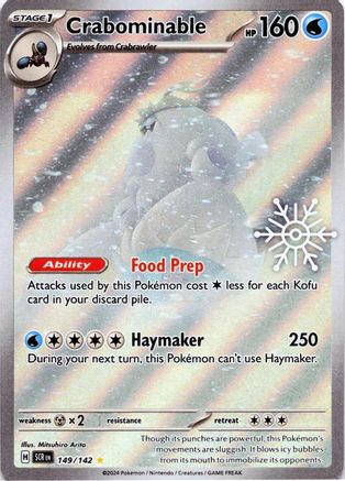 Crabominable - 149/142 (Holiday Calendar) 149 - [Miscellaneous Cards & Products] Holofoil