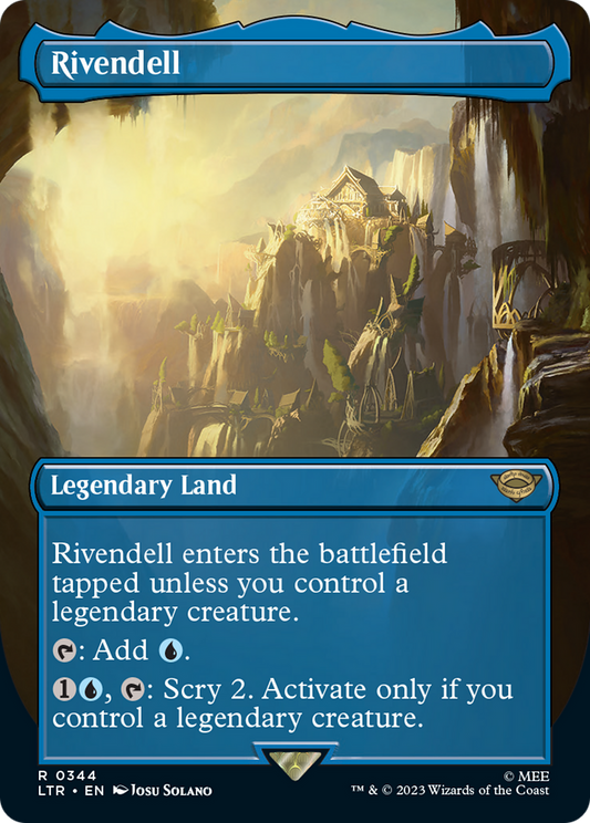 Rivendell (LTR-344) - [The Lord of the Rings: Tales of Middle-earth] (Borderless) Foil
