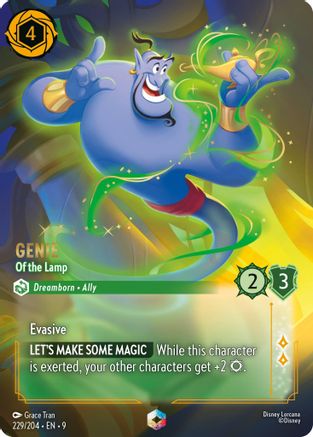 Genie - Of the Lamp (Enchanted) (229/204) - [ Fabled ] Holofoil