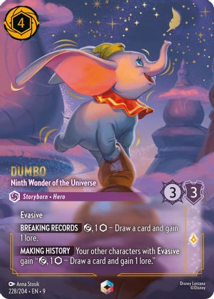 Dumbo - Ninth Wonder of the Universe (Enchanted) (228/204) - [ Fabled ] Holofoil