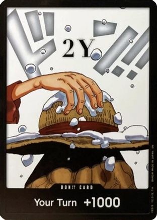 DON!! Card (2Y) (Double Pack Set Vol. 8) - Legacy of the Master