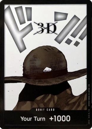 DON!! Card (3D) (Double Pack Set Vol. 8) - Legacy of the Master