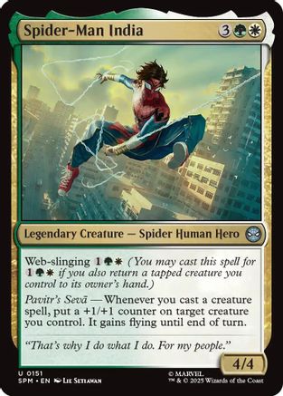 Spider-Man India (SPM-151) - [Marvel's Spider-Man] Foil