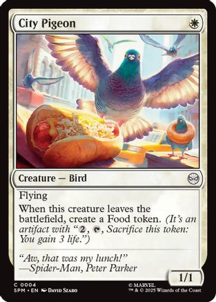 City Pigeon (SPM-004) - [Marvel's Spider-Man]