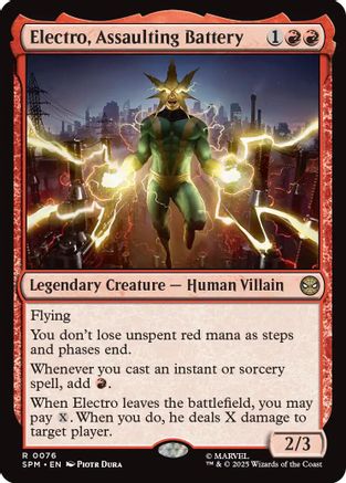Electro, Assaulting Battery (SPM-076) - [Marvel's Spider-Man]