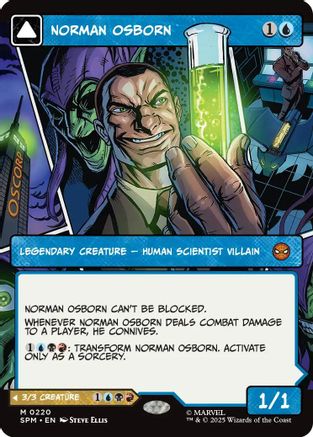 Norman Osborn (Borderless) (SPM-220) - [Marvel's Spider-Man] Foil