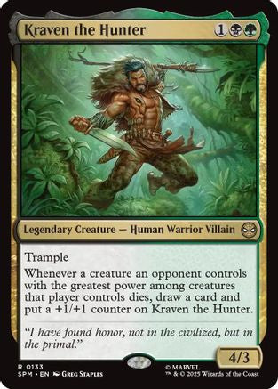 Kraven the Hunter (SPM-133) - [Marvel's Spider-Man] Foil