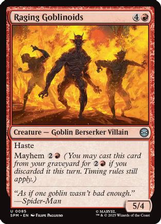 Raging Goblinoids (SPM-085) - [Marvel's Spider-Man] Foil