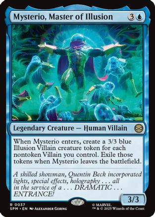 Mysterio, Master of Illusion (SPM-037) - [Marvel's Spider-Man] Foil