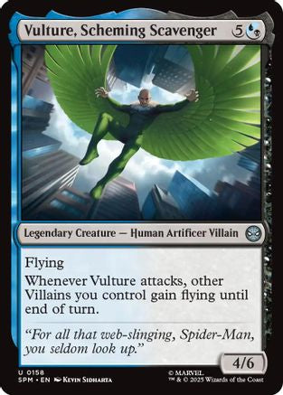 Vulture, Scheming Scavenger (SPM-158) - [Marvel's Spider-Man] Foil