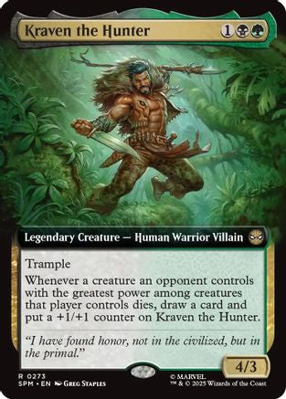 Kraven the Hunter (Extended Art) (SPM-273) - [Marvel's Spider-Man]