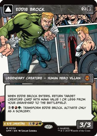 Eddie Brock (0224) (Borderless) (SPM-224) - [Marvel's Spider-Man] Foil