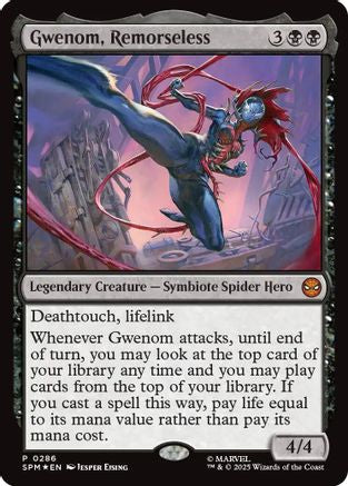 Gwenom, Remorseless (UMP-286) - [Unique and Miscellaneous Promos] Foil