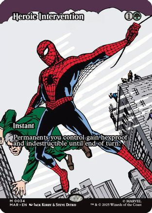 Heroic Intervention (MAR-034) - [Marvel Eternal-Legal]