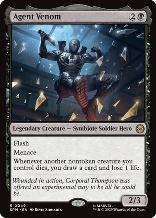 Agent Venom (SPM-049) - [Marvel's Spider-Man] Foil