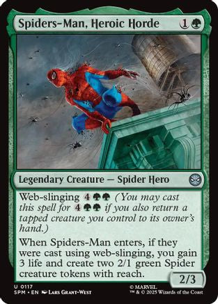 Spiders-Man, Heroic Horde (SPM-117) - [Marvel's Spider-Man] Foil