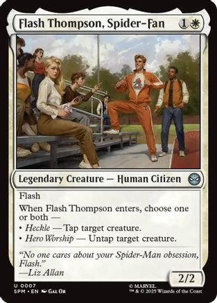 Flash Thompson, Spider-Fan (SPM-007) - [Marvel's Spider-Man] Foil